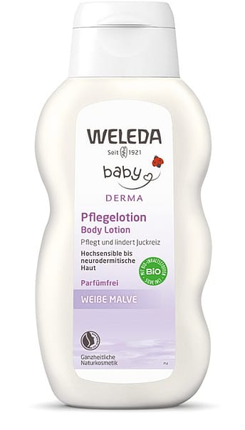 Losjon za telo z belim slezenovcem