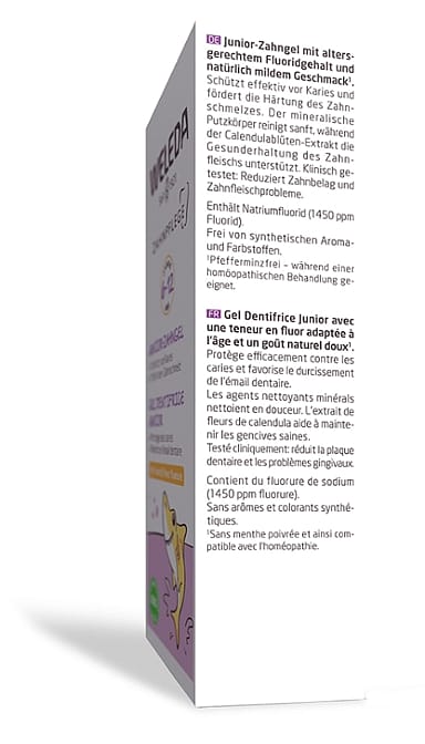 Junior zobni gel s fluoridom