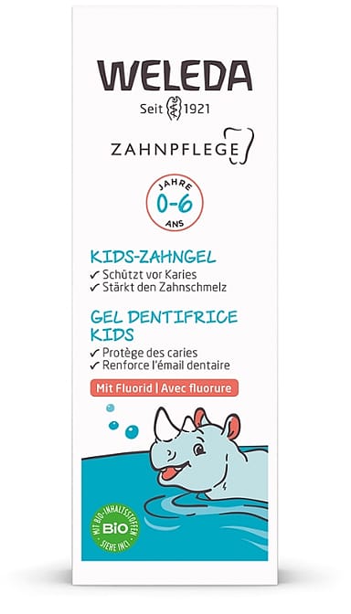 Otroški zobni gel s fluoridom