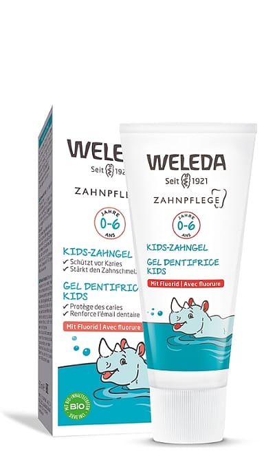Otroški zobni gel s fluoridom