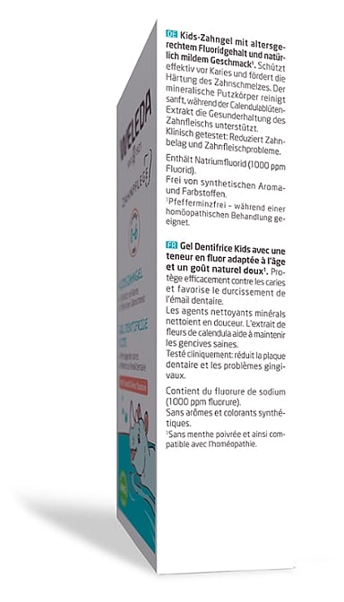 Otroški zobni gel s fluoridom