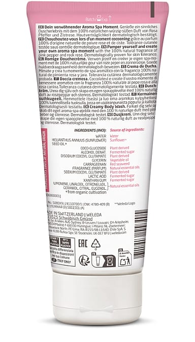 Losjon za prhanje AROMA SPA